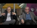 George Saunders and Salman Rushdie interview at the 2017 Miami Book Fair