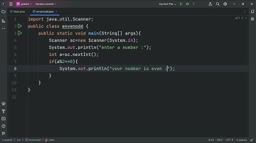 even and odd number in java