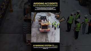 Prevent Forklift Accidents with AI Warning System #forkliftsafety #constructionsitesafety