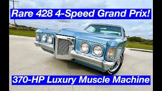 Rare 428 4-speed '69 Grand Prix SJ!