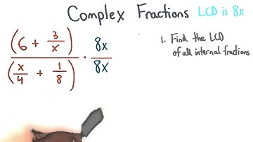 Multiply by One (LCD/LCD) - Visualizing Algebra