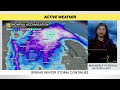 Potent multi-day spring snowstorm hits the Prairies | #forecast