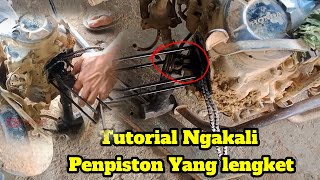 Tutorial Melepas Pen Piston lengket ala mekanik lulusan SD... Tanpa press