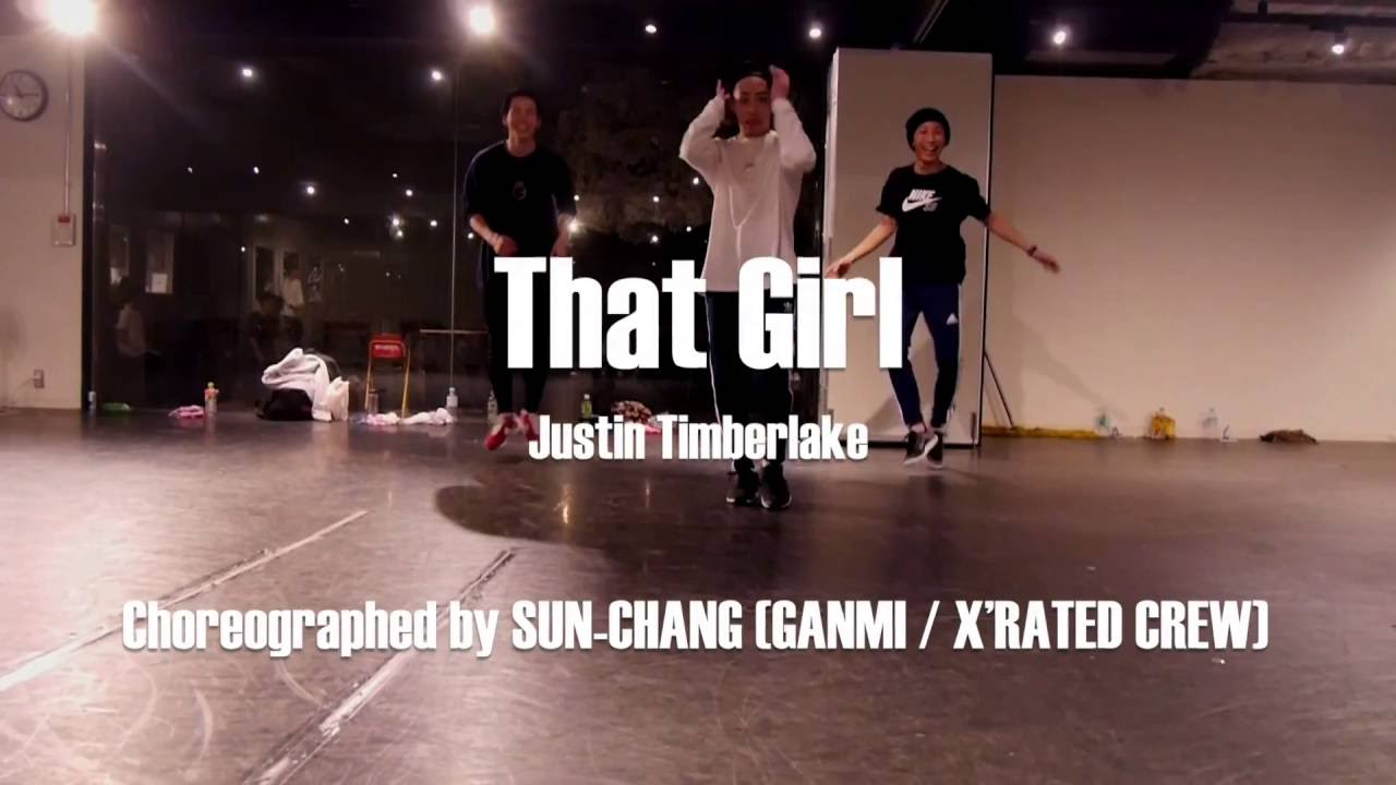 SUNCHANG"That Girl/Justin Timberlake"En Dance Studio SHIBUYA YouTube