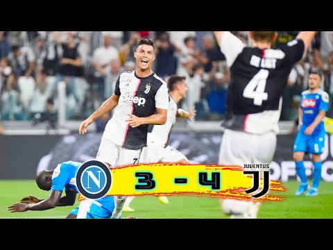 ملخص مباراة يوفنتوس 4 3 نابولي مبارة مجنونة الدوري الإيطالي 2020