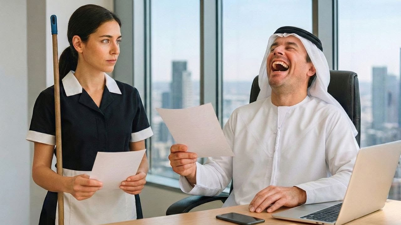 قال الرئيس الملياردير العربي ضاحكاً: 