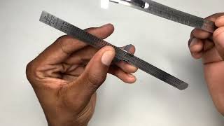 Best Wood Working 2 Pieces 6 Inch 15 Cm Pocket Ruler Flexible Precision Stainless Steel Ruler