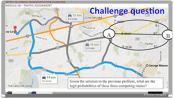 Mod 6, Part 4: Traffic Assignment (Stochastic Method)
