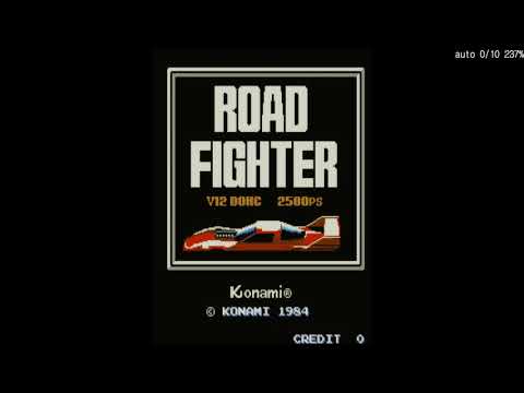 Road Fighter Racing 1984 MAME - (Retro Game FHD) [1440p 60FPS]