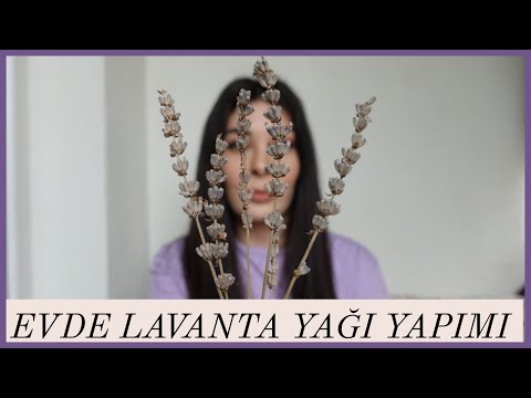 Evde Lavanta Yağı Yapımı & Lavanta Yağının Faydaları