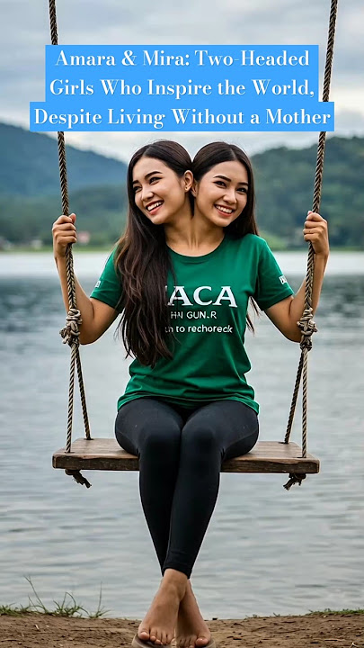 Amara & Mira: Gadis Berkepala Dua yang Menginspirasi Dunia, Meski Hidup Tanpa Ibu #fyp #viral video