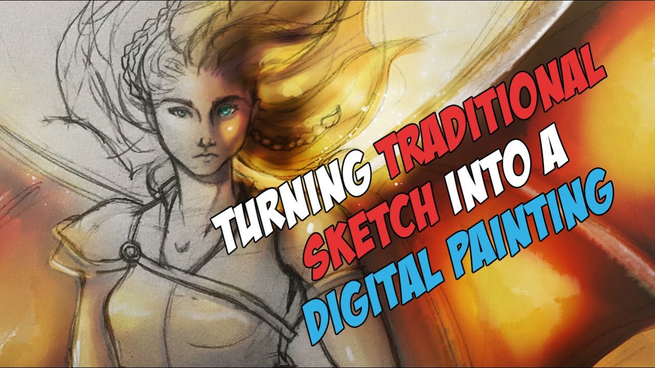 OC Speed Paint (TRADITIONAL TO DIGITAL) Part 2 YouTube