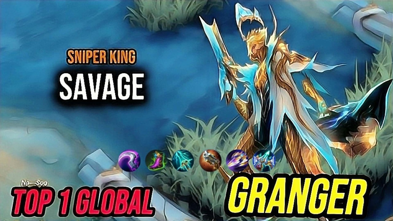 Gameplay Granger Savage!! | Sniper King 81% Win Rate [ Top 1 Global Granger ] Mobile Legends