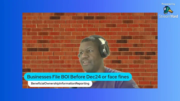 Beneficial Ownership Information Reporting (BOI)