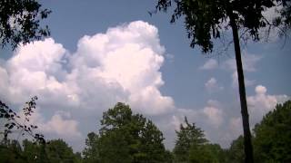 JVC Everio gz-e100, Storm clouds time lapse. (Full-HD test)