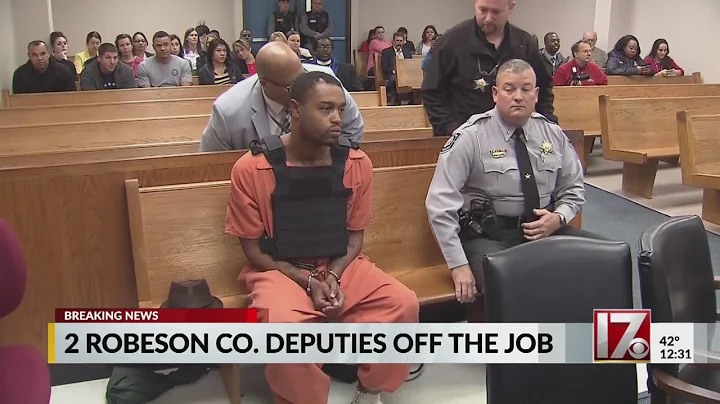 2 Robeson County deputies off the job after invest...