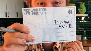 We are sending YOU postcards!