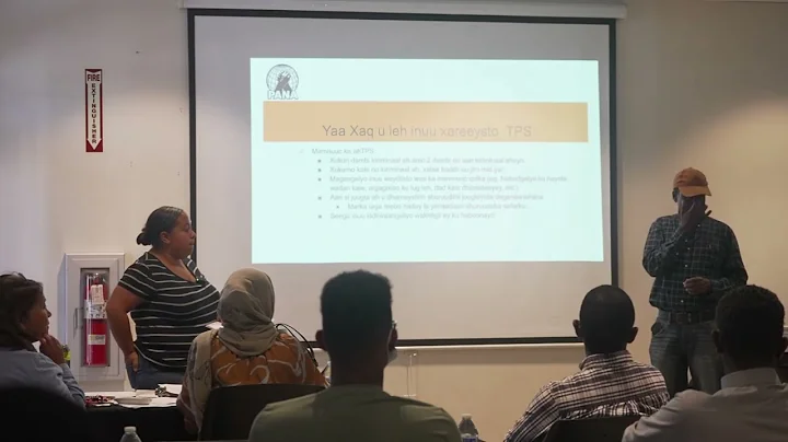 Information Session on Temporary Protected Status (TPS) and Asylum for Somalis