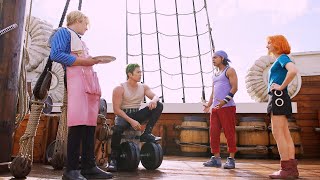 One Piece Season 2 New Promo Stills Review Hd, Vivi And Nami With The Giants, Beautiful Visuals