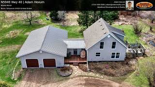Bruce, Wisconsin Home For Sale On 8 Acres N5940 Hwy 40 Adam Hexum