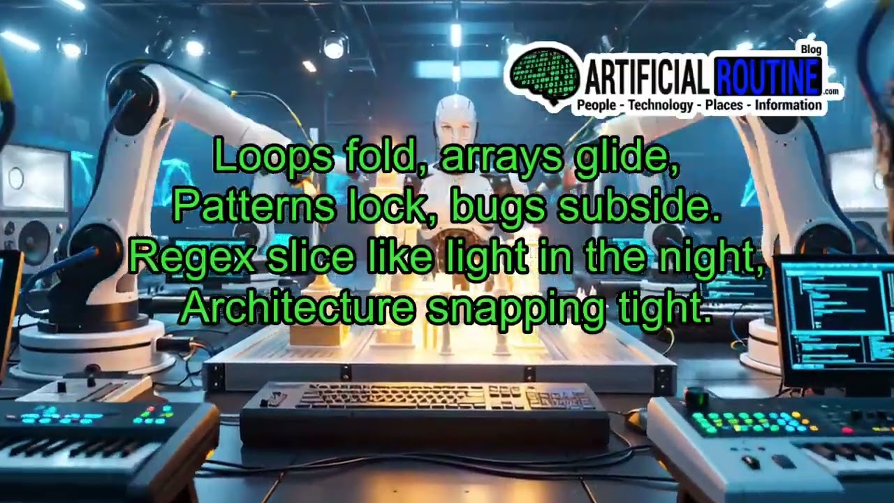 🎧 Automate the Grid   Original AI Techno Rap & Visuals by Eduardo Ribeiro CGS27 Inc