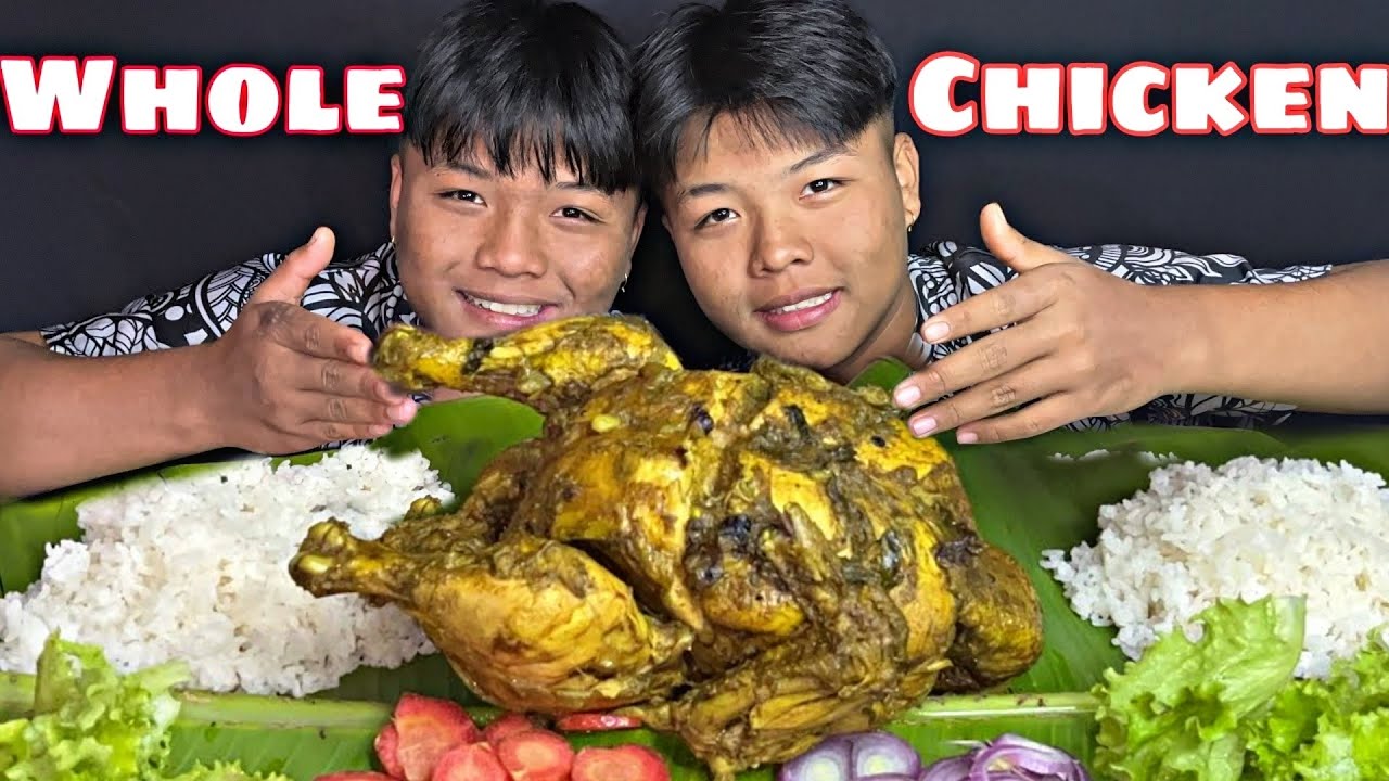 Whole chicken yenbum 🤤🤤🤤🔥🔥🔥🔥🔥 wholechicken wholechickeneating 