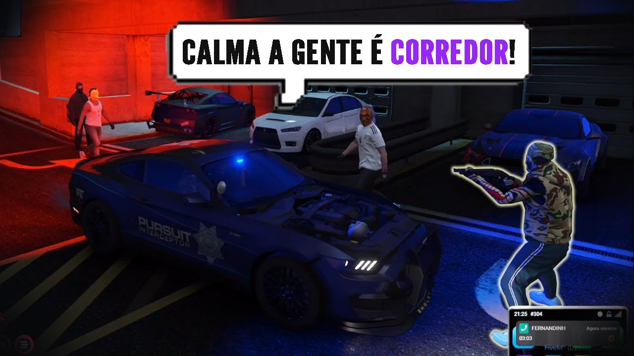 ROUBARAM A VIATURA PRA IR NA CORRIDA!! NOPIXELSA