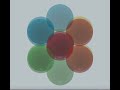 The 12 around the 1 Beginning of the 3d flower of life
