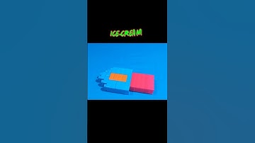 Satisfying DIY Lego building for kids Ice-cream #lego #legosets #legotoys #legokid #buildingblocks