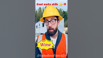 19.Greatworksskills👍#workskills #skills #smartwork #construction #engineering #workers#tips#shorts