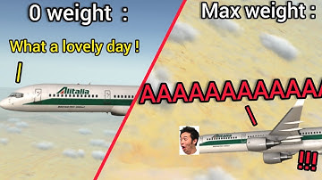 Fly with MAX WEIGHT !! (OverCrash lol) | RFS REAL FLIGHT SIMULATOR