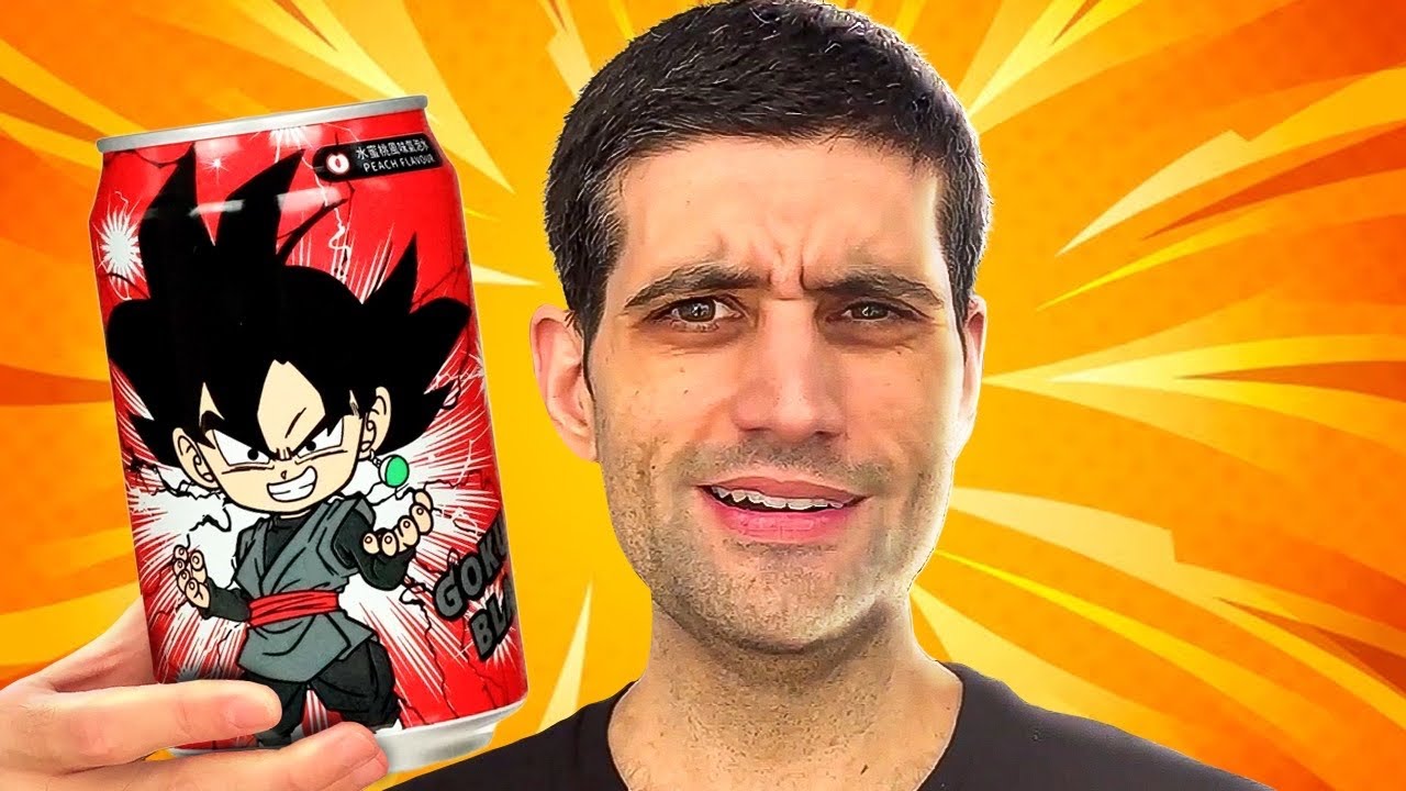 Provei o REFRIGERANTE do DRAGON BALL