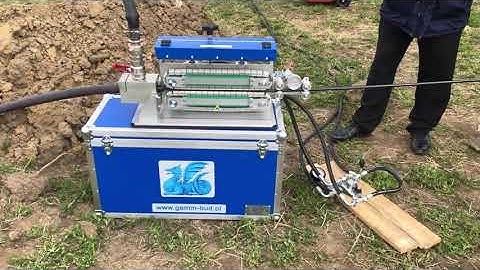 Fiber Blowing Machine Operation video