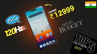 Top 5 All Rounder Phones Under ₹13,000 Budget ️ India #under10k #india2023 #October #budgetphone