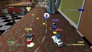 Micro Machines V4 PS2 Gameplay HD (PCSX2) screenshot 1