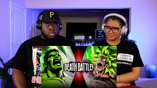 Kidd and Cee Reacts To Hulk VS Broly | DEATH BATTLE!