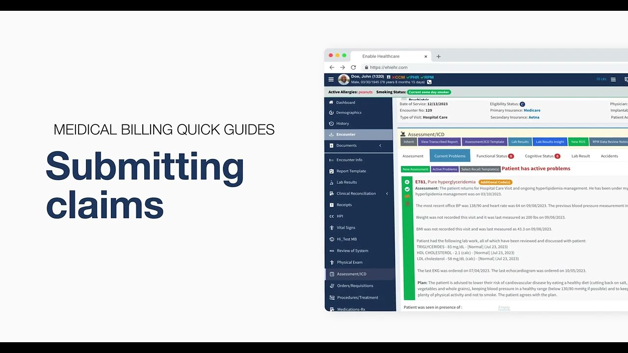 Submitting Claims via Claims Queue | Medical Billing Demos