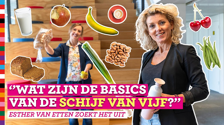 Wat is de Schijf van Vijf? I Esther van Etten zoekt het uit I Voedingscentrum