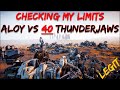 Aloy vs 40 thunderjaws  ultra hard hzd arena