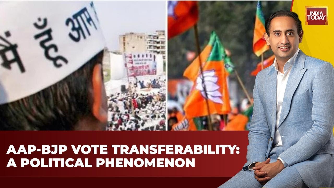 High Vote Transferability Between AAP and BJP in Elections Explored ...