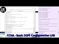 CCNA OSPF Configuration Lab | Single Area OSPF in Cisco Packet Tracer