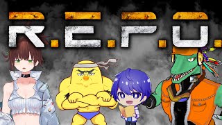 【R.E.P.O.コラボ】流行ってる協力型ホラゲ！【翁とかげ視点】
