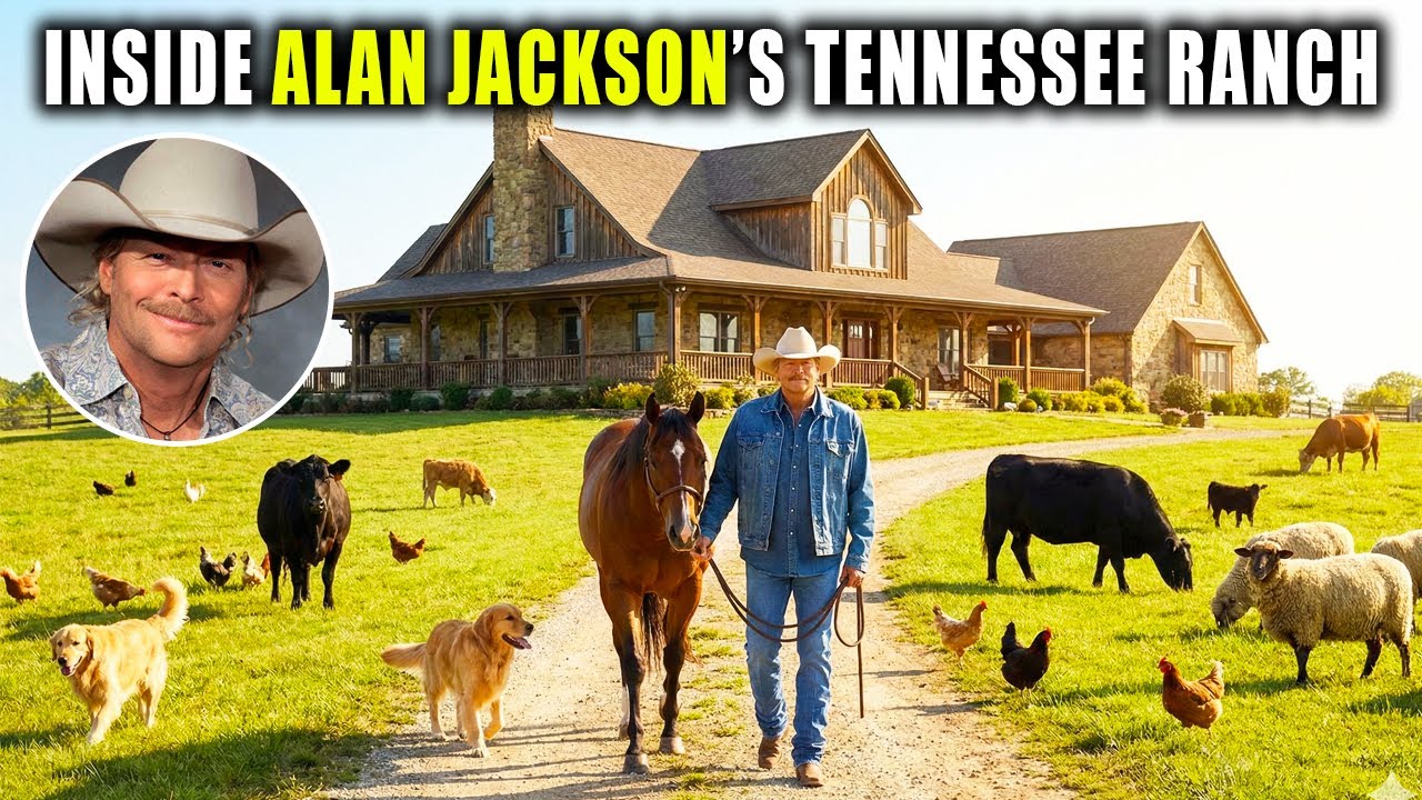 Alan Jackson’s Tennessee Ranch ★ A Legend’s Escape Filled with Family ...