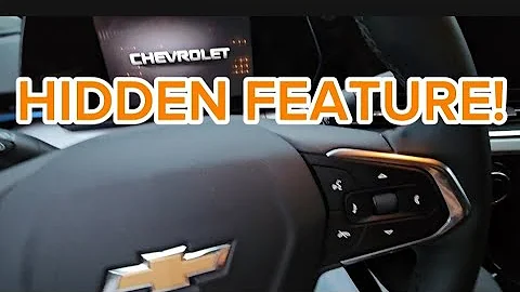 CHEVY TRAX HIDDEN FEATURE!  MUST SEE!