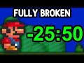 This mario game was broken in one month