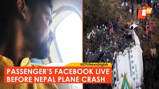 Video: Just Before Nepal Plane Crash, Passenger Was Doing Facebook Live To Share Flight Experience