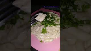 طريقة عمل المكرونه بالصوص الابيض بطريقة سهلة و سريعة  للمبتدئين-Pasta with white sauce