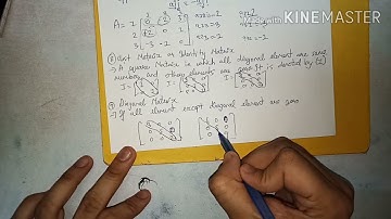 #1Matrix Algebra,Defination of Matrix,Types of Matrix,Statistics, T.Y.B.com Sem-6