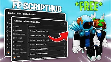 Roblox Equinox FE Script Hub ~ Get Any Character Accessories IN GAME For Free! | Direct Link Script