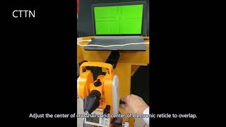 Calibrating the Survey Instruments crosshairs and laser spot